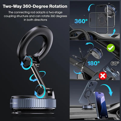 Universal 360° Magnetic Suction Phone Holder