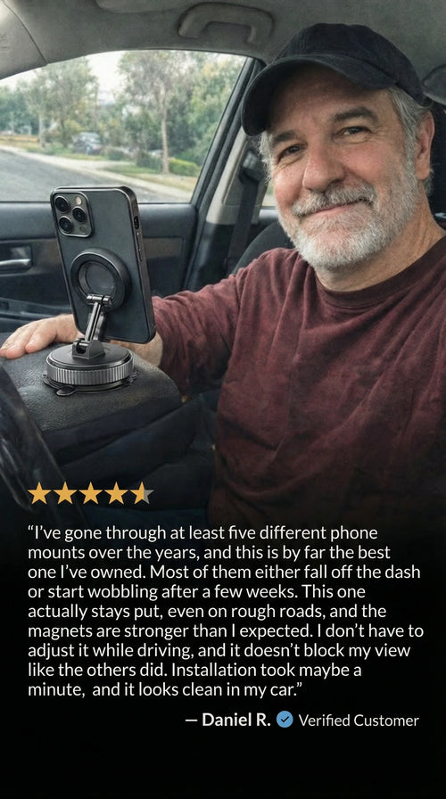 Universal 360° Magnetic Suction Phone Holder