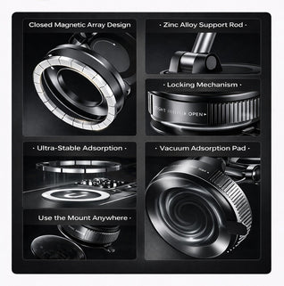 Universal 360° Magnetic Suction Phone Holder